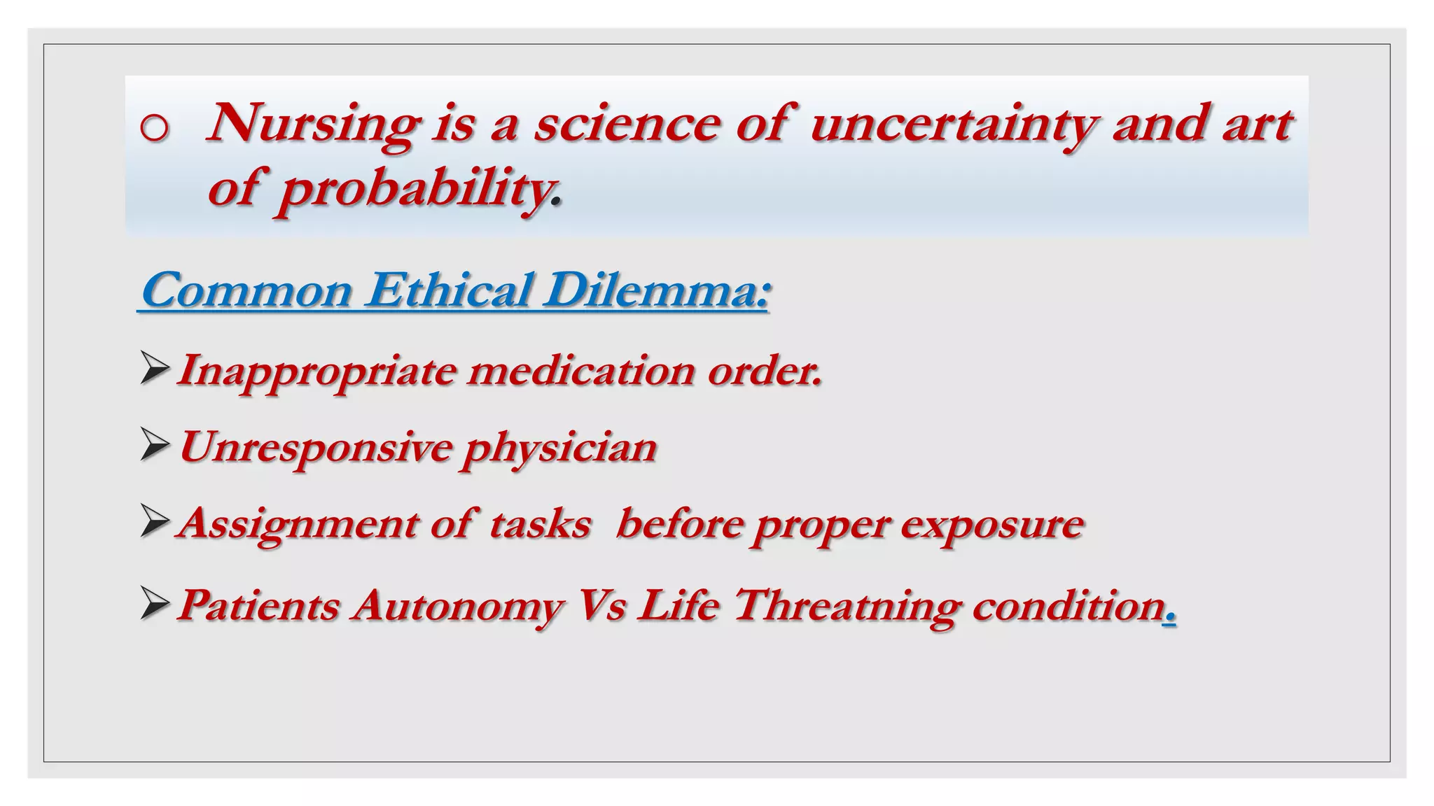 Ethical and cultural issues in Pediatric Nursing | PPTX