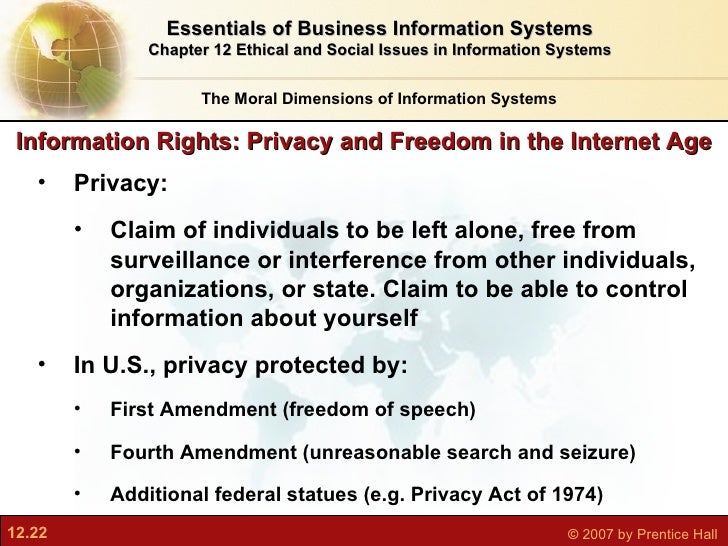 ethical and social issues in information systems Analyze the relationships among ethical, social, and political issues that are raised by information systems assess how information systems have affected. ethical and social issues in information systems Analyze the relationships among ethical, social, and political issues that are raised by information systems assess how information systems have affected.