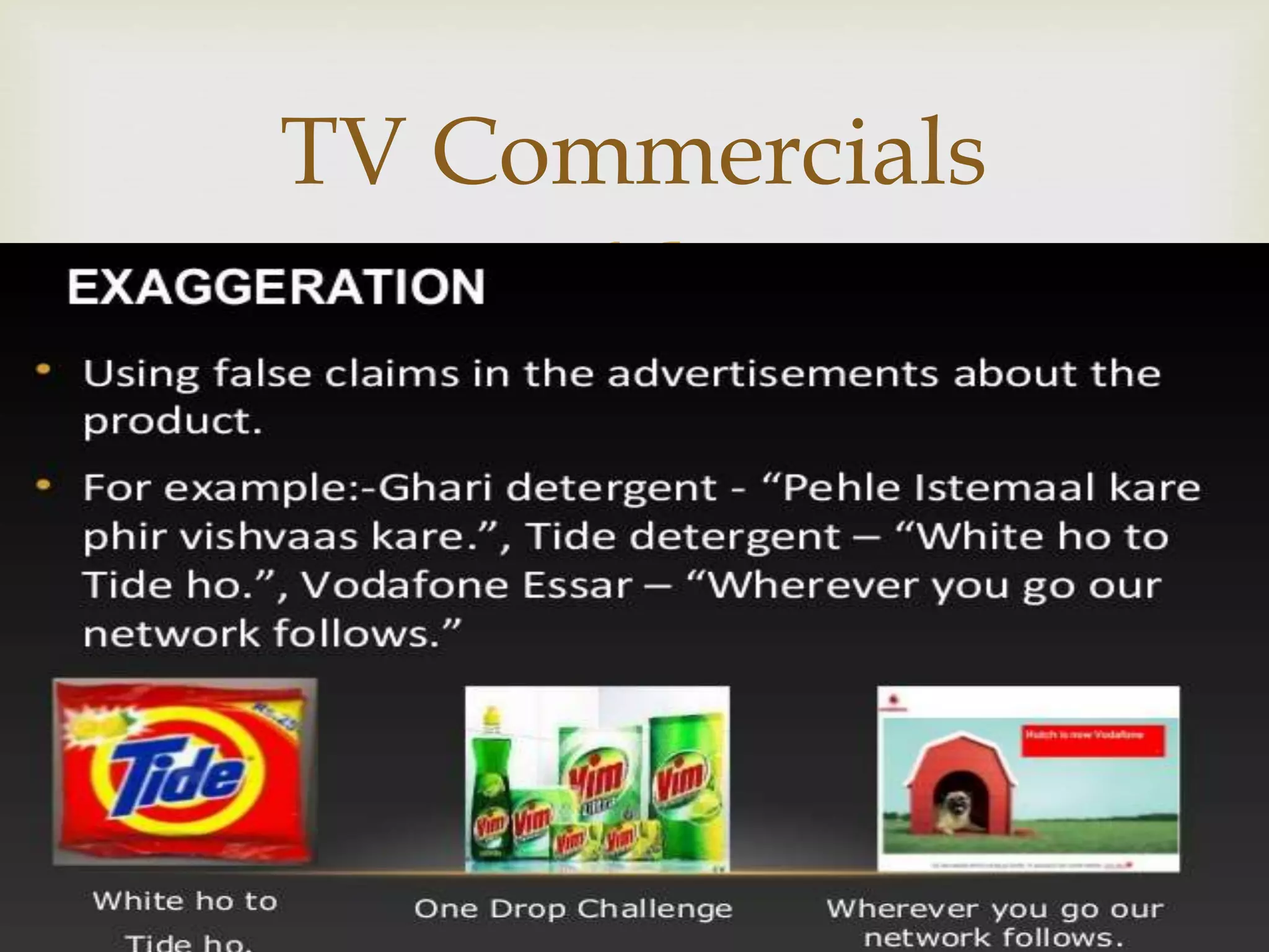 
TV Commercials
 