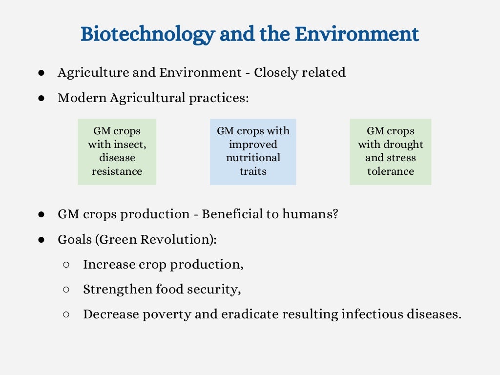 Ethical Aspects of Biotechnology