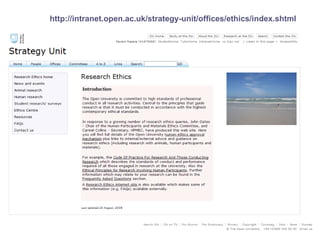 http://intranet.open.ac.uk/strategy-unit/offices/ethics/index.shtml 