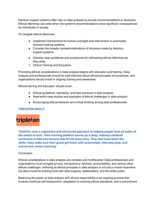 Ethical Considerations in Data Analysis_ Balancing Power, Privacy, and ...