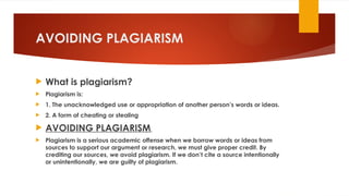 Ethical considerations in writing.pptx n | PPTX