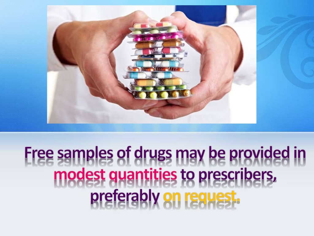 Ethical criteria for medicinal drug promotion (Schedule G)