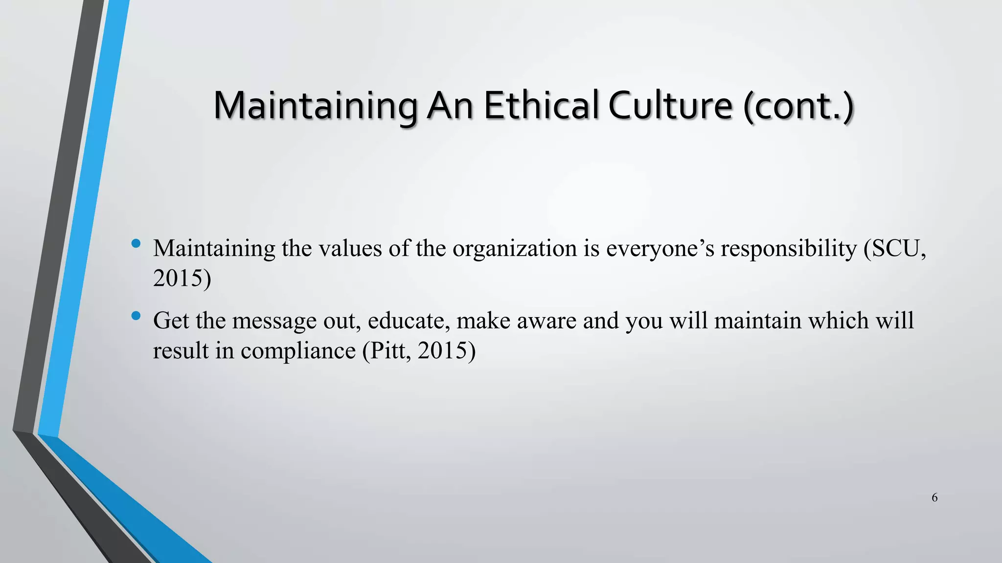 Ethical culture | PPT