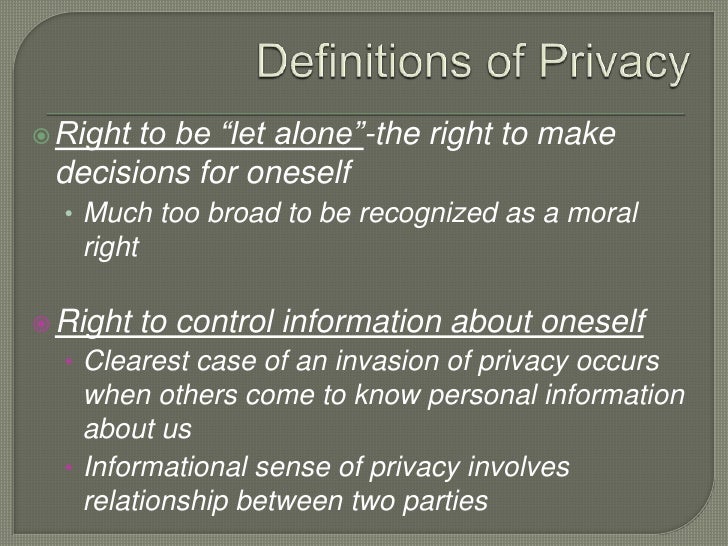 Ethical Decision Making Technology And Privacy In The Workplace