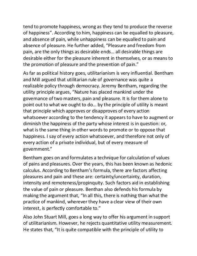 Ethical egoism essay