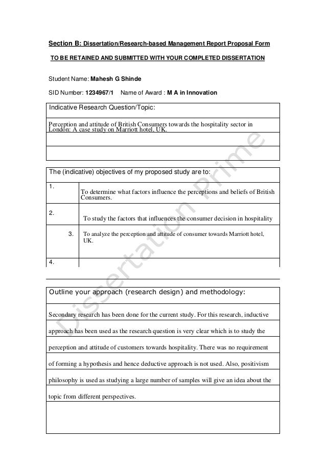 dissertation submission form cpsp