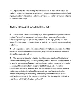 Ethical guidelines for biomedical research in human participants | DOCX