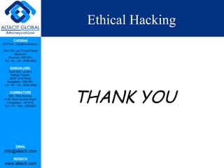 Ethical Hacking THANK YOU 