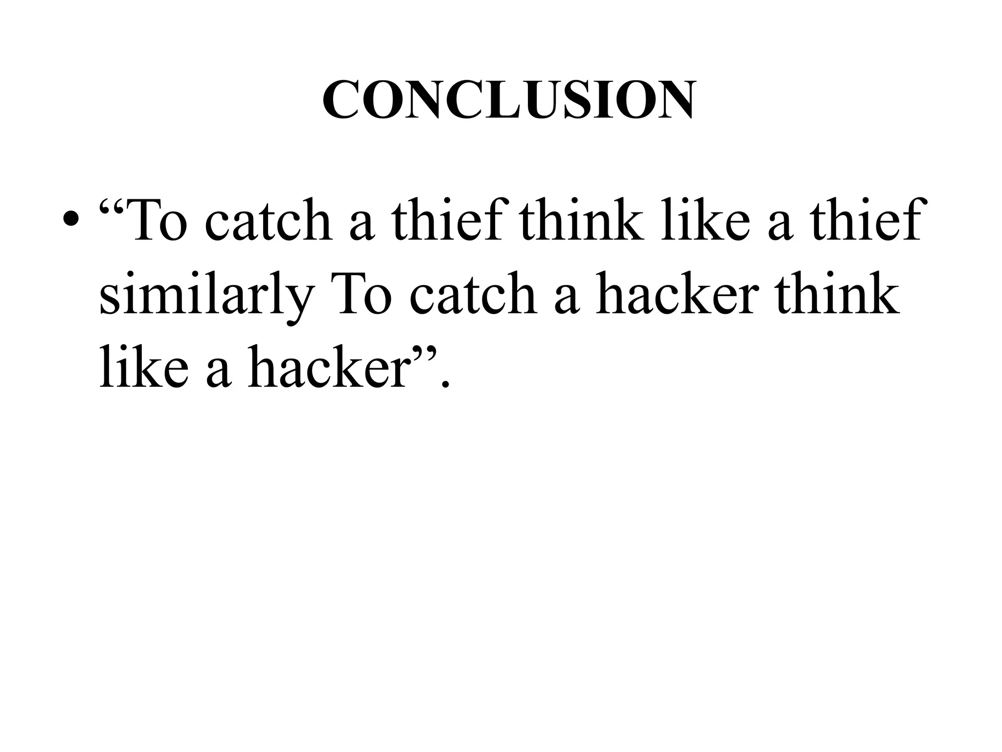 Ethical hacking | PPTX