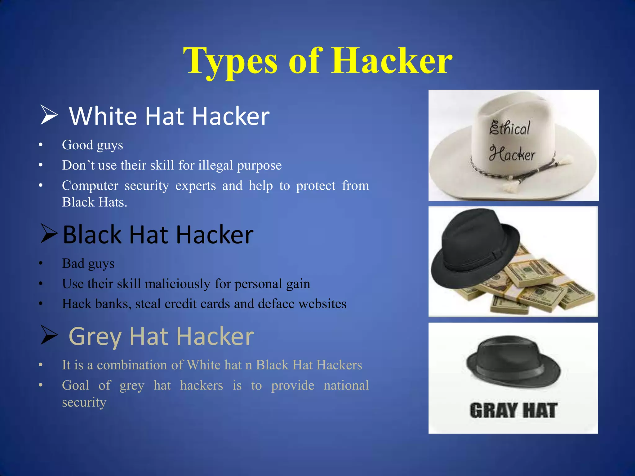 Ethical hacking presentation | PPTX