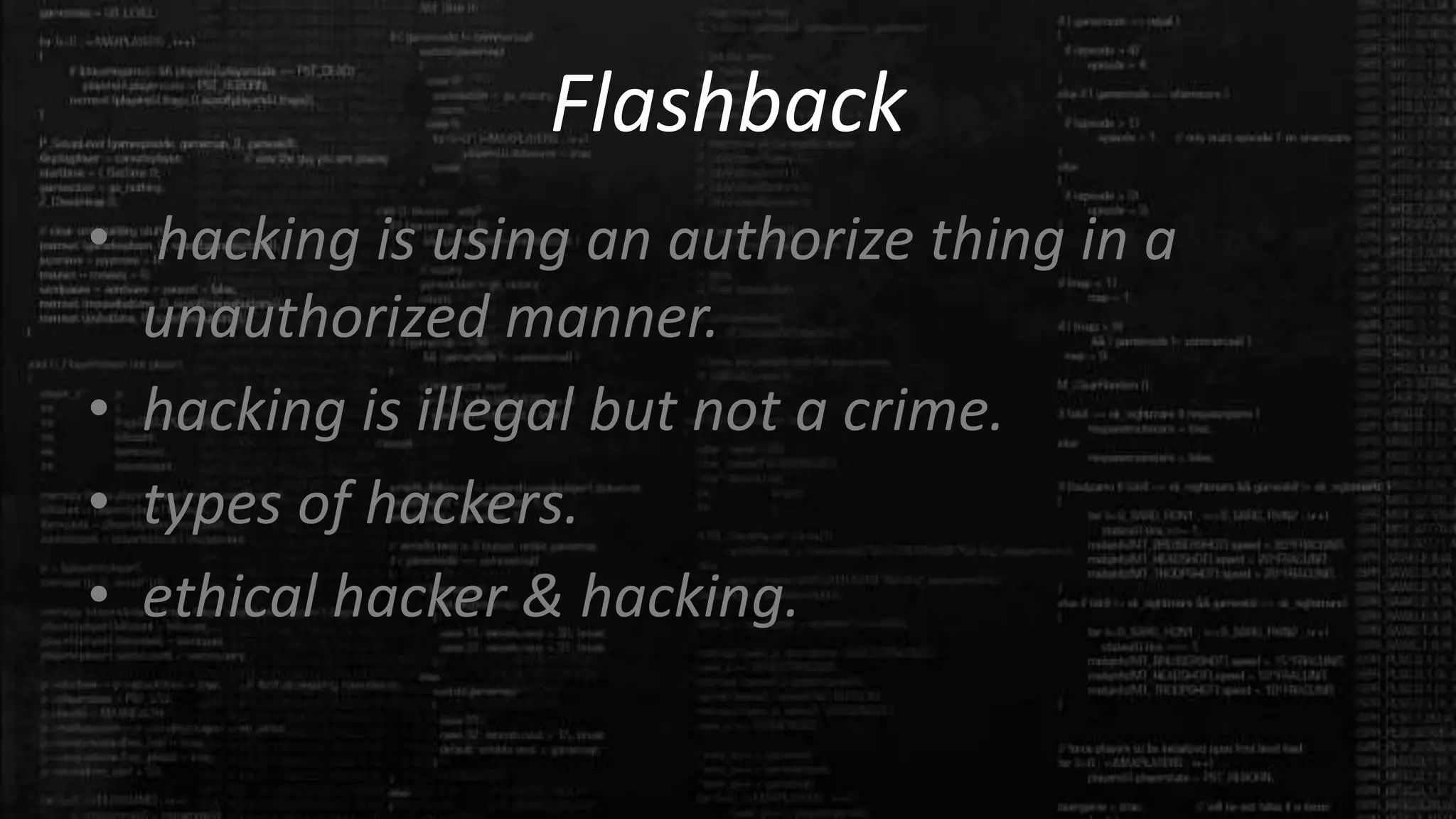 Ethical Hacking | PPTX