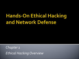 Ethical Hacking and Network Defense | PPT