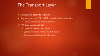 Ethical hacking Chapter 2 - TCP/IP - Eric Vanderburg | PPTX