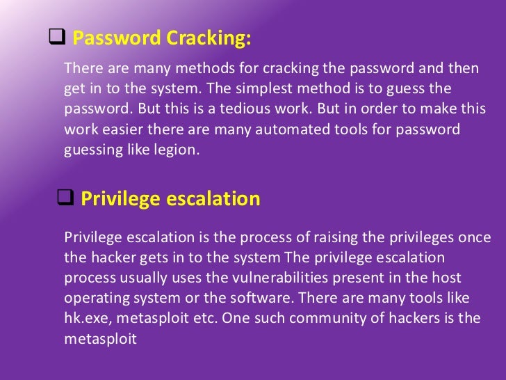Hacking