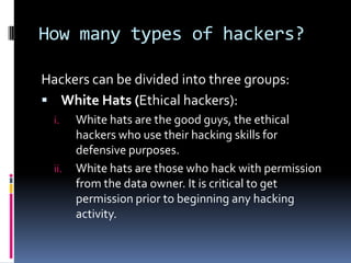 Ethical hacking11601031 (1) | PPTX