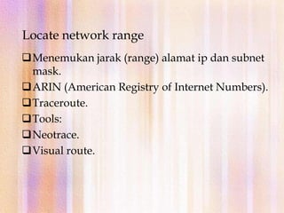 Servis yang tidak terlindungi dari port.