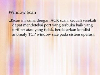 Pengumpulan informasi secara pasif dilakukan dengan menemukan detil yang bebas ditemukan di internet dan dengan berbagai macam teknik tanpa harus berhubungan dengan server organisasi target.Hacking ToolsWhois