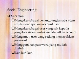 Menentukan jarak (range) jaringan.