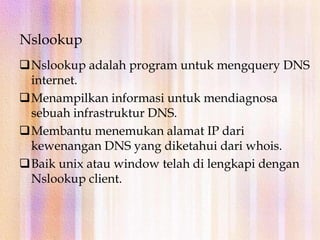 Mendeteksi sistem operasi.