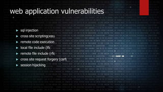 Introduction Ethical hacking by eslam hussein | PPTX