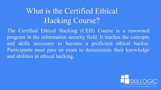 Ethical Hacking Certification Course in Coimbatore PPT Ethical Hacking Certification Course in Coimbatore PPT