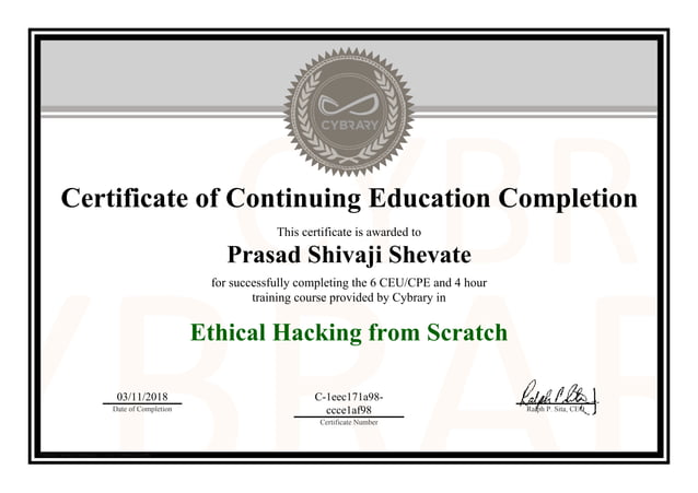 Ethical hacking from scratch | PDF