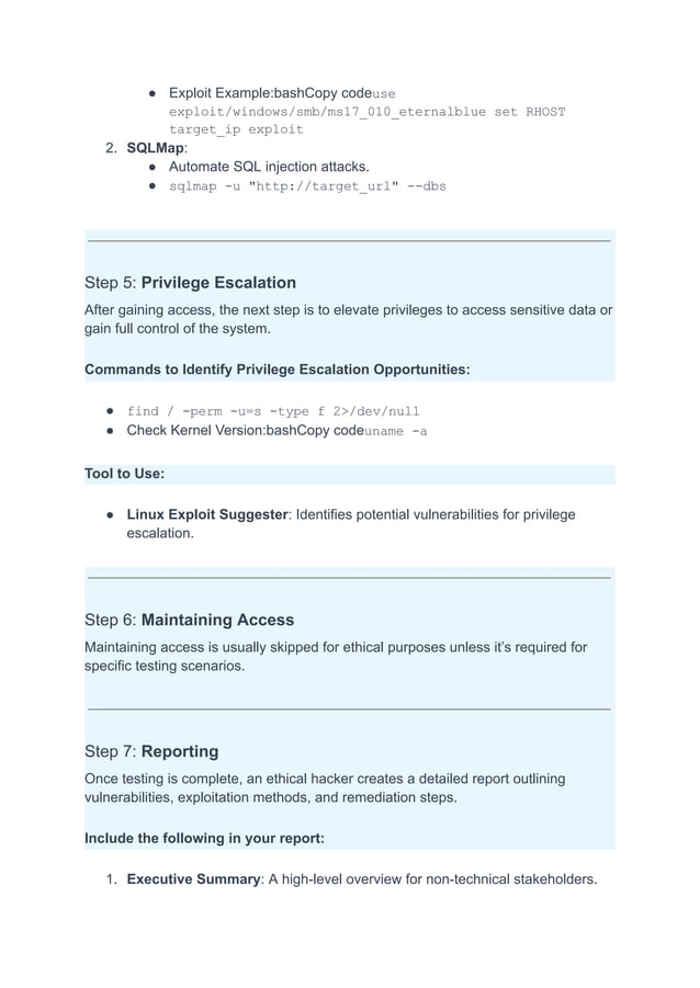 Master Ethical Hacking Basics Like a Pro | PDF