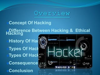Ethical hacking presentation | PPT
