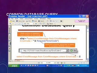 COMMON DATABASE QUERY
 
