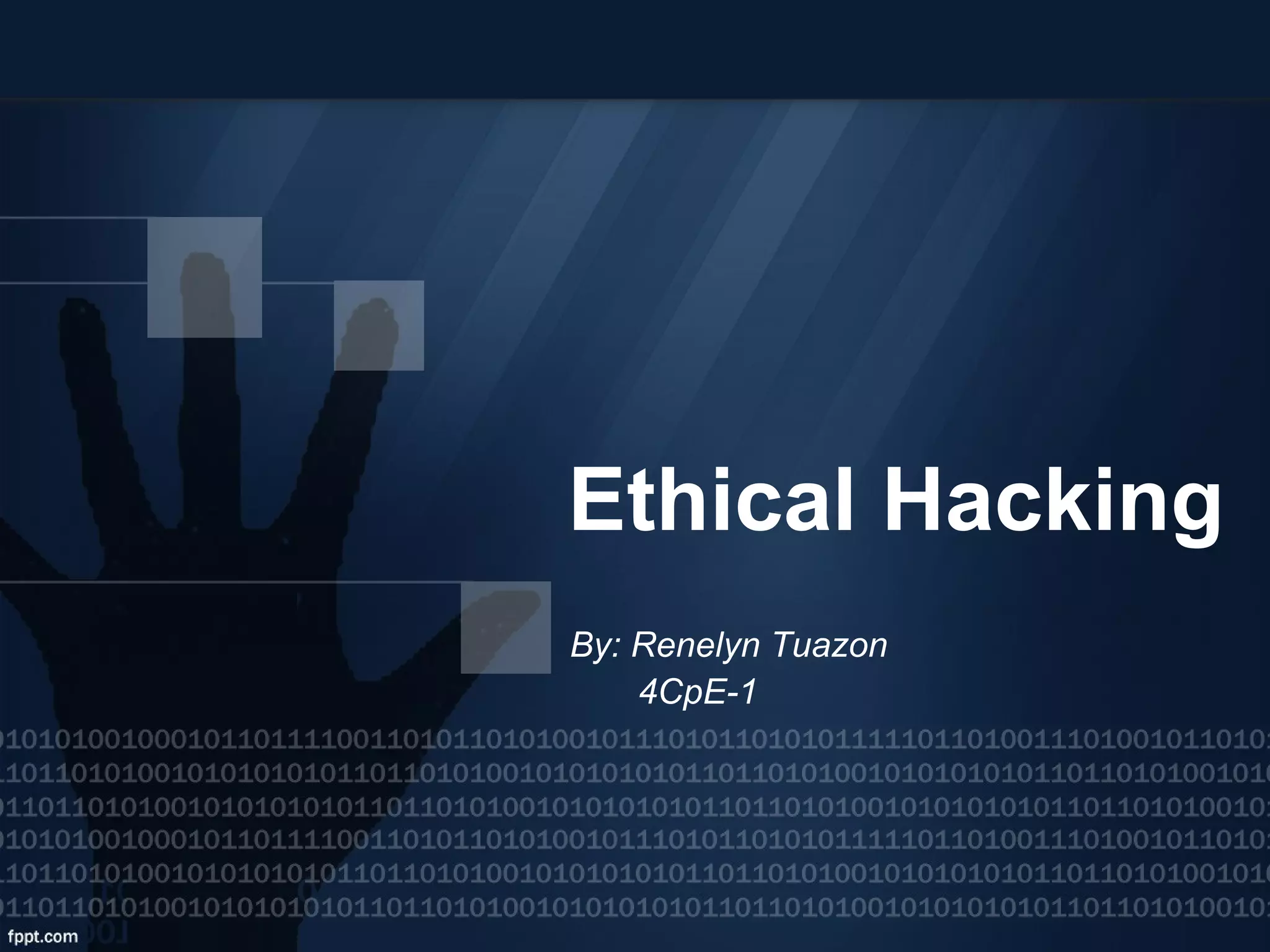 Ethical Hacking Powerpoint | PPT