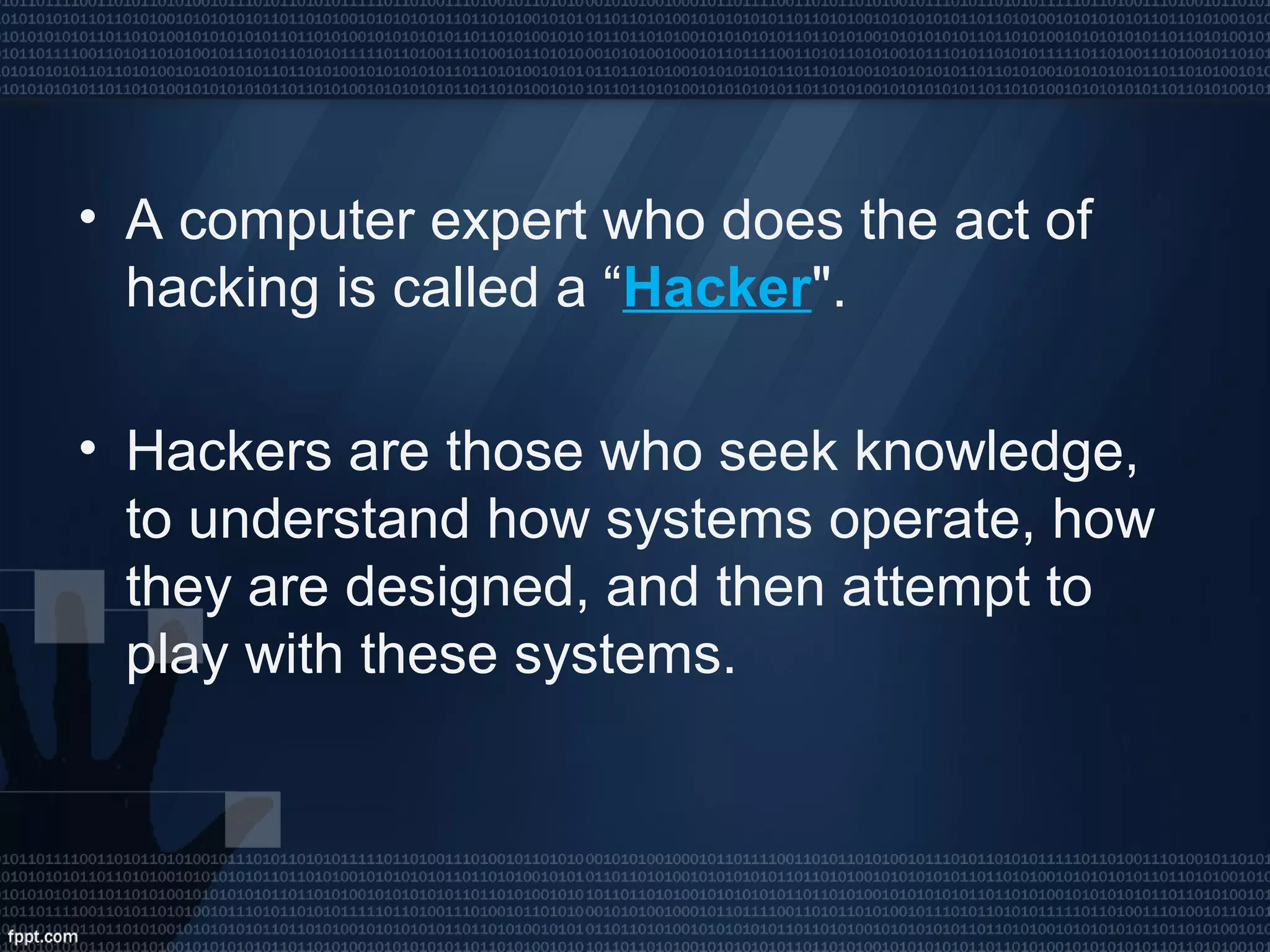 Ethical Hacking Powerpoint | PPT