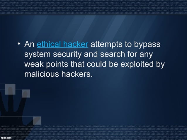 Ethical Hacking Powerpoint | PPT | Information and Network Security ...