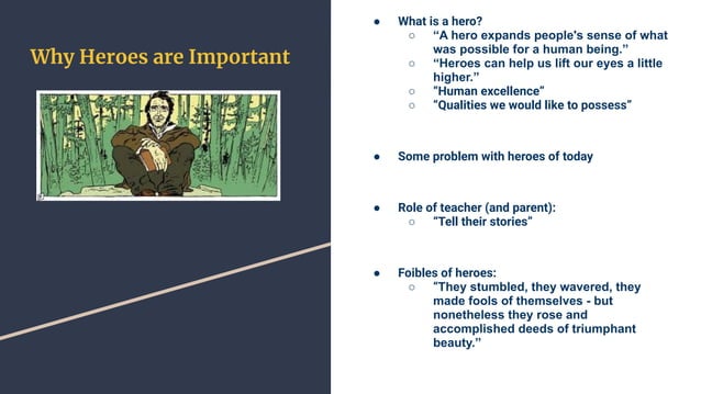 Ethical Heroes philosophy book slideshow | PPT
