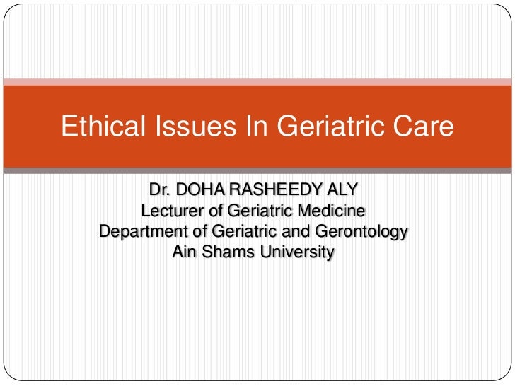 Ethical Issues And Nursing Relevance