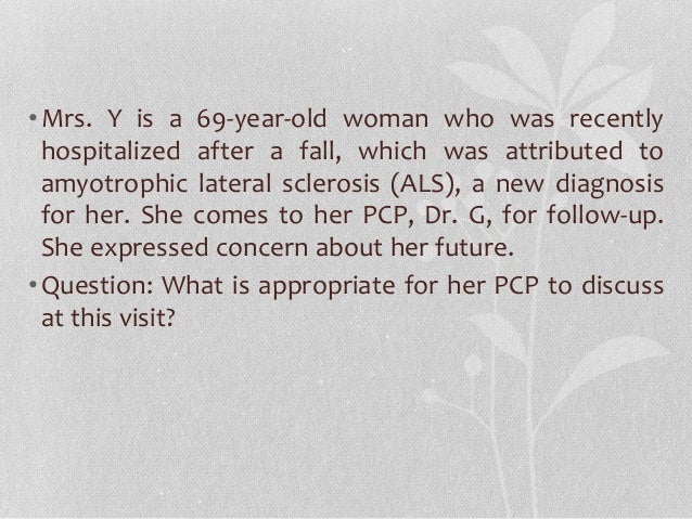 Ethical Issues In Geriatric Care