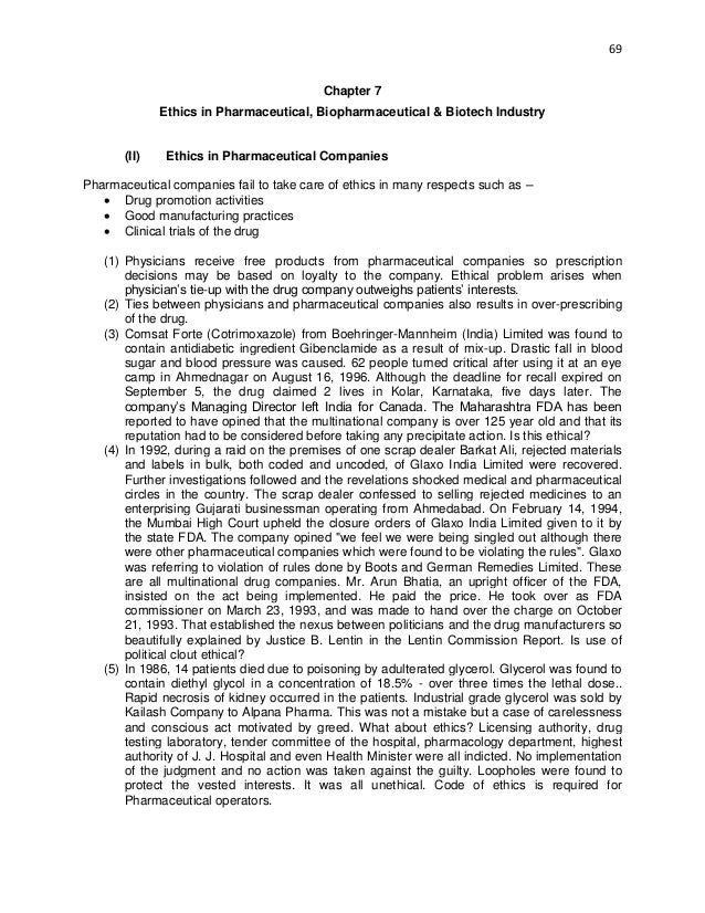 Ethical Issues In Biotechnology
