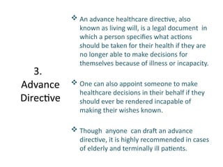 Ethical Issues and Principles in Geriatric Healthcare: Decision Making ...
