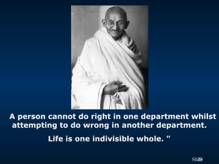 Ethical Leadership & Mahatma Gandhi | PPT