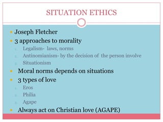Legalist Approach Example Ethical school of thoughts one | PPTX