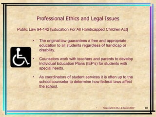 Ethical Standards School Counseling | PPT