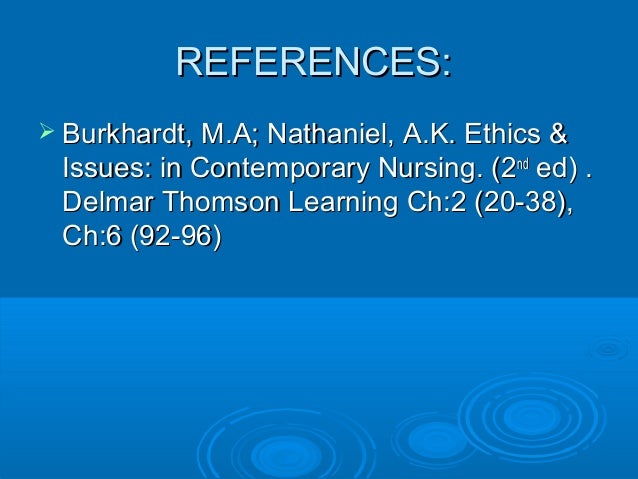 Ethical Theories of Nursing