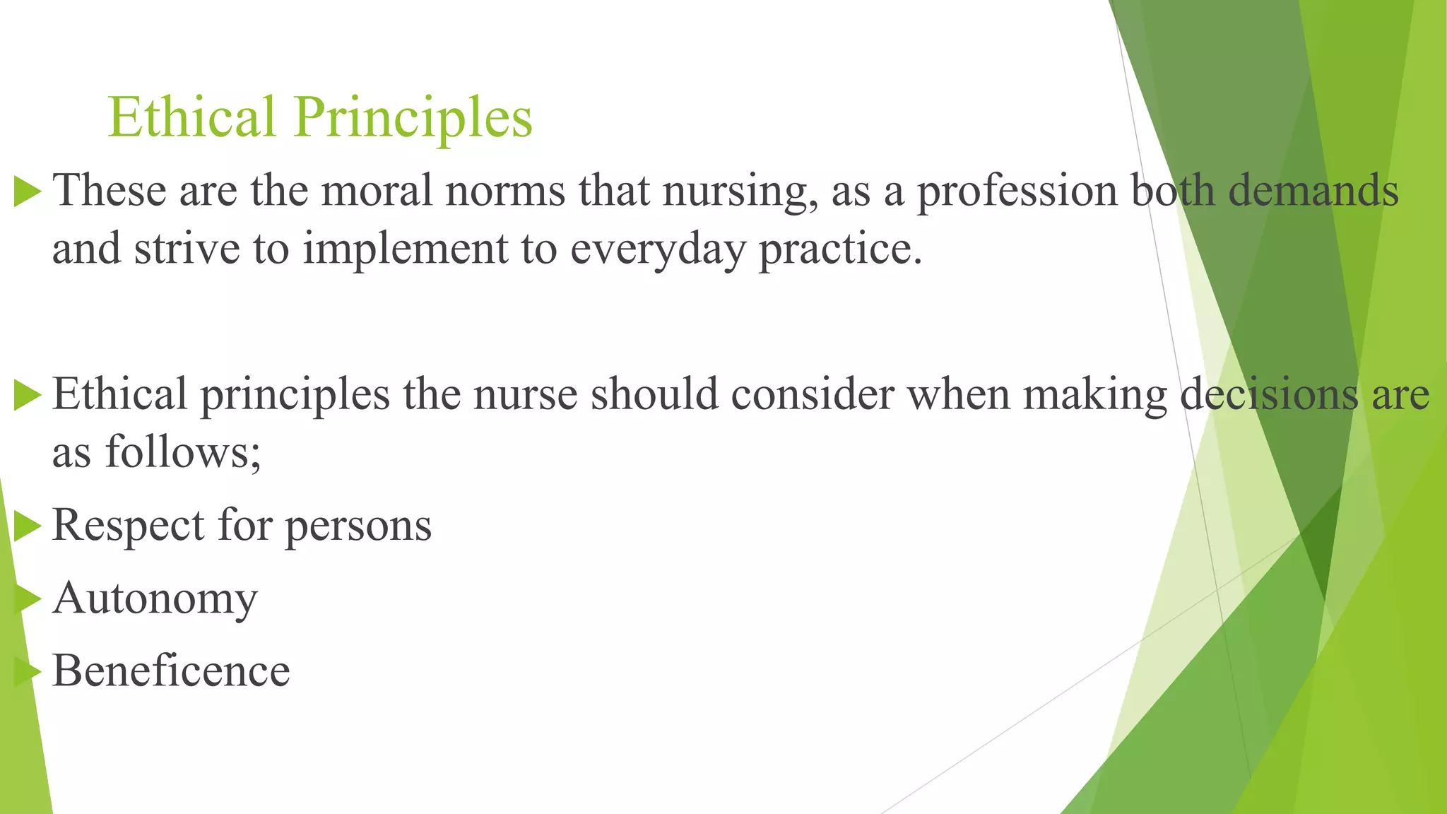 ethical theories in nursing