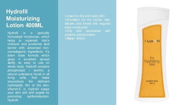 hydrofil lotion