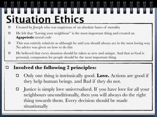 Ethics AS level