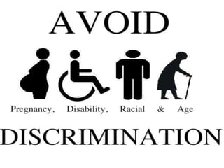 Ethics- Discrimination in workplace.