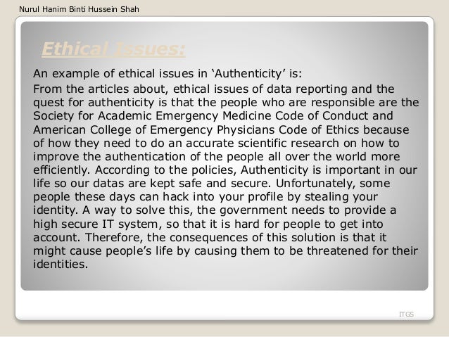 ethics