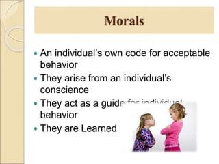 Morals Code Tapping ETHICS.ppt