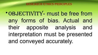 Research Ethical Standards and Principles | PPTX
